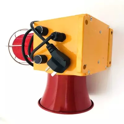 鋼廠用語音聲光報警器PT-SC2-R-220、高音質(zhì)聲光報警器提示音可選HQSG-96C價格